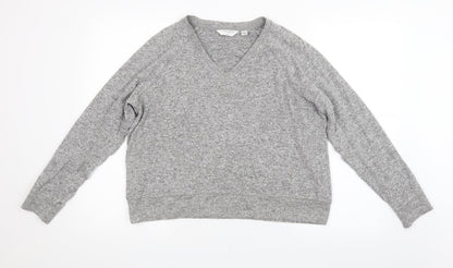 Accessorize Womens Grey   Pullover Jumper Size 12