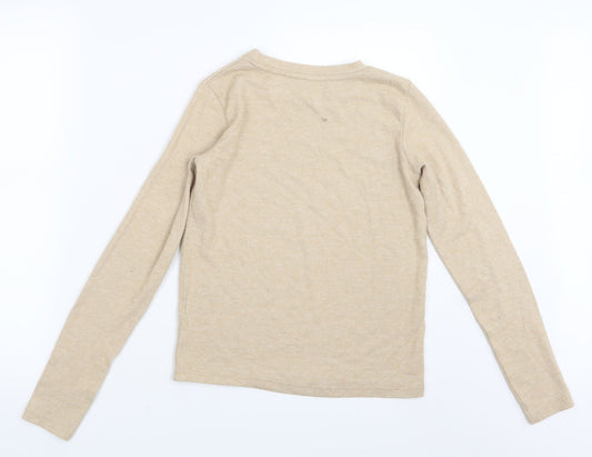 FB Sister Womens Beige   Pullover Jumper Size XS