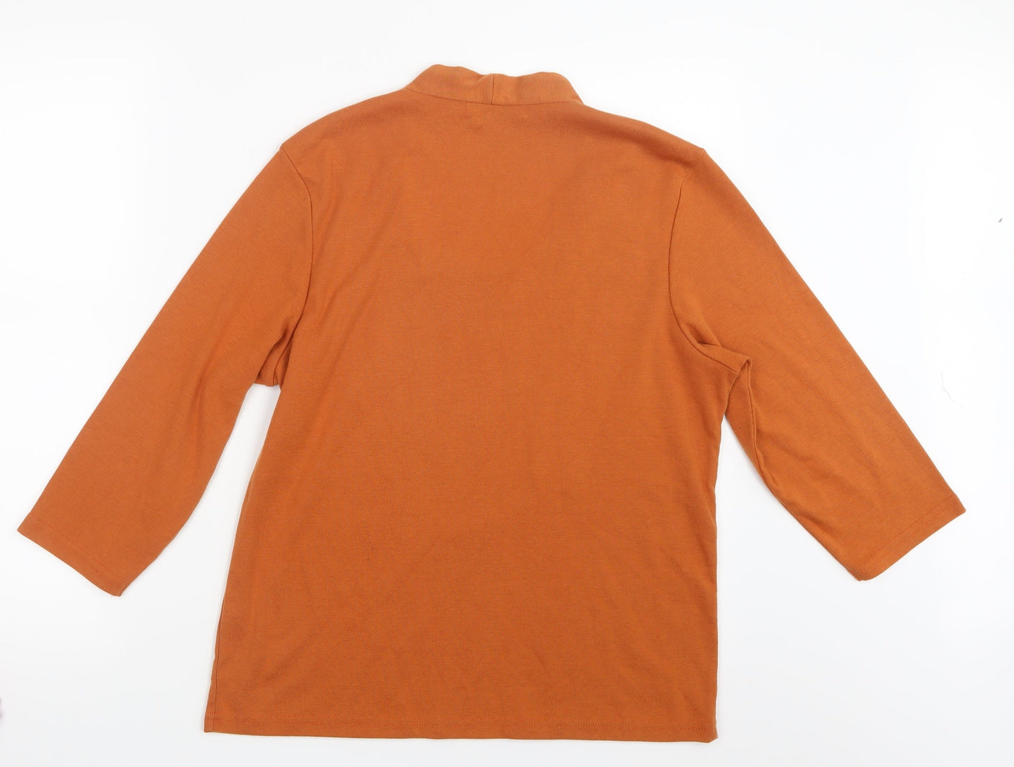 Emerco Womens Orange   Pullover Jumper Size 20