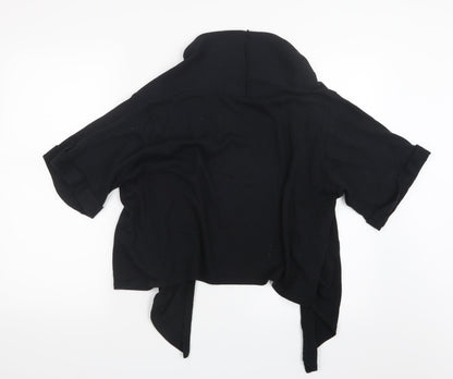 George Womens Black  Knit Cardigan Jumper Size 12