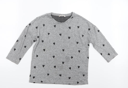 TU Womens Grey   Pullover Jumper Size 10