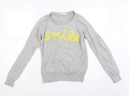 Only Womens Grey   Pullover Jumper Size M