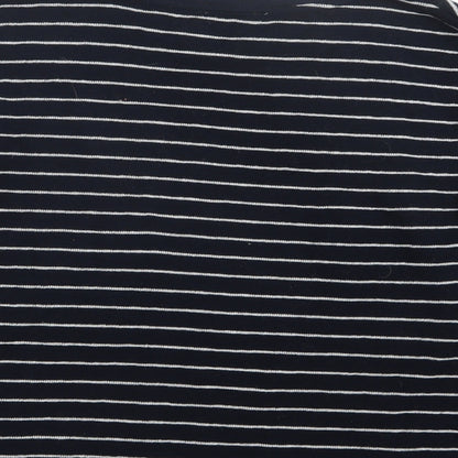 EDC Womens Blue Striped Knit Pullover Jumper Size XL