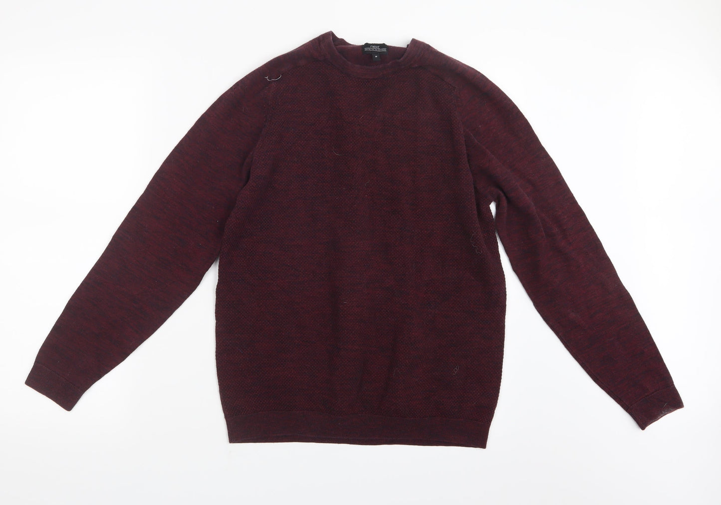 NEXT Mens Purple  Knit Pullover Jumper Size M