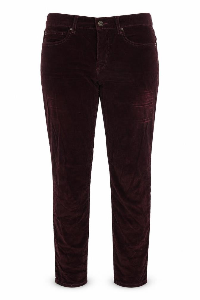 Womens UK Size 12 Gap Slim Fit Jegging Red Trousers