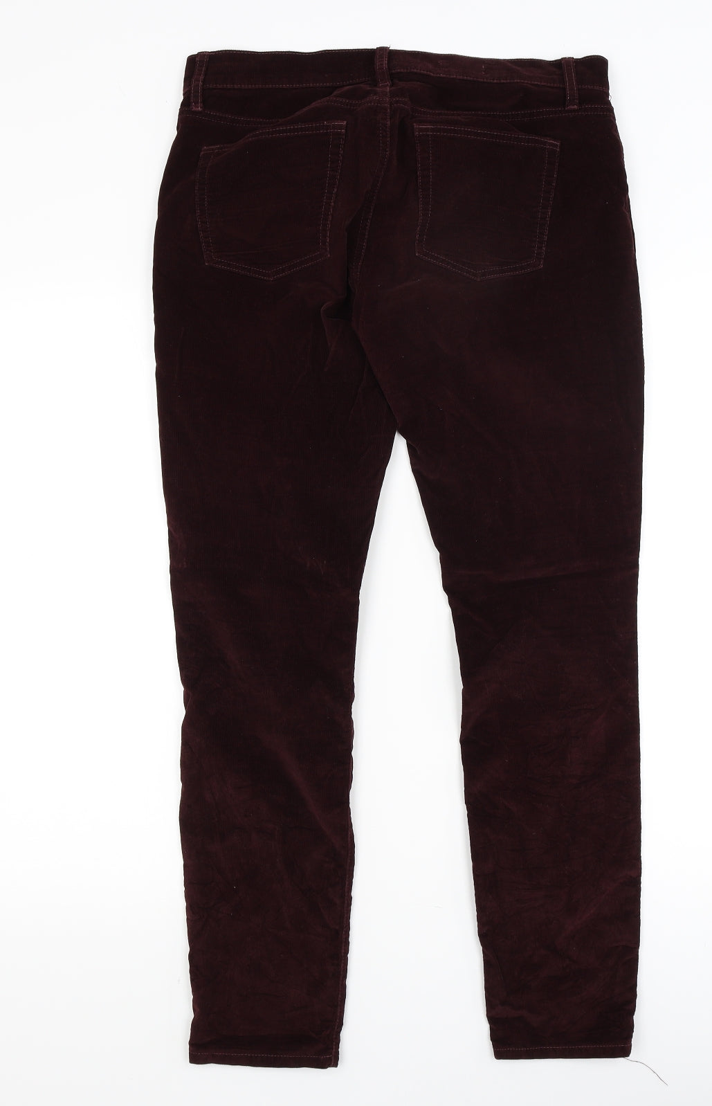 Womens UK Size 12 Gap Slim Fit Jegging Red Trousers