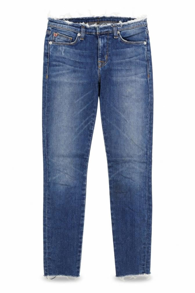Womens UK Size 6 Hudson Slim Fit Skinny Blue Jeans