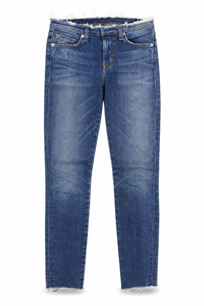 Womens UK Size 6 Hudson Slim Fit Skinny Blue Jeans