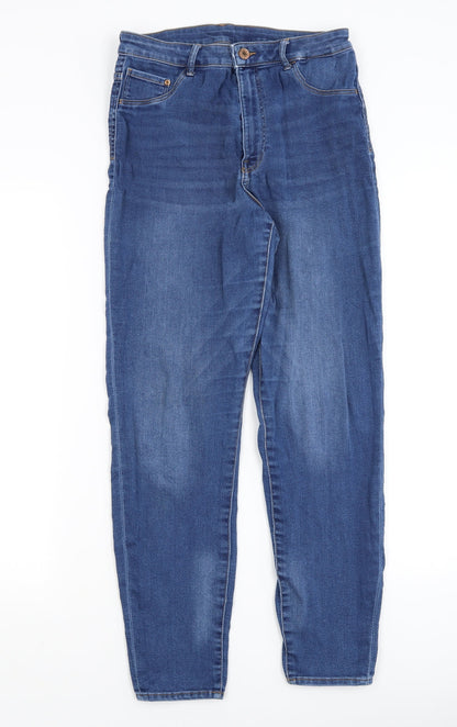 Womens UK Size 10 H&M Slim Fit Jegging Blue Jeans