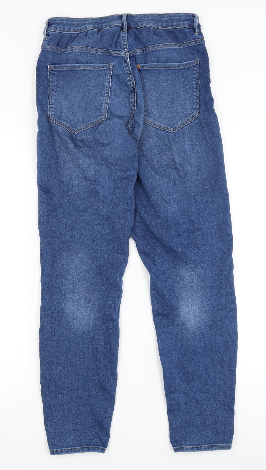 Womens UK Size 10 H&M Slim Fit Jegging Blue Jeans