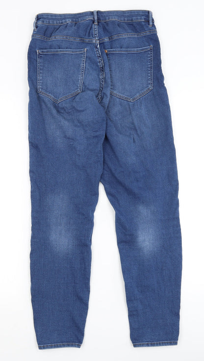 Womens UK Size 10 H&M Slim Fit Jegging Blue Jeans