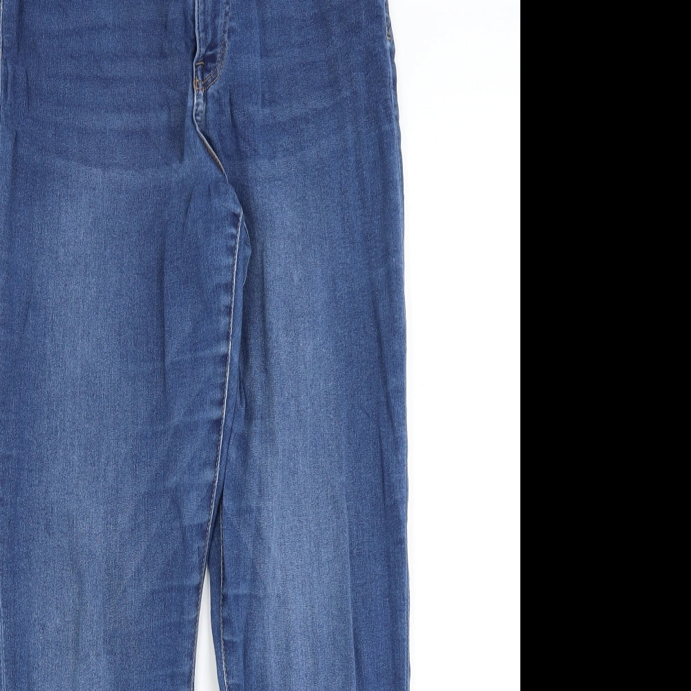 Womens UK Size 10 H&M Slim Fit Jegging Blue Jeans
