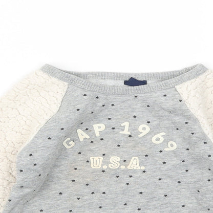 Gap Boys Grey   Pullover Sweatshirt Size 2 Years