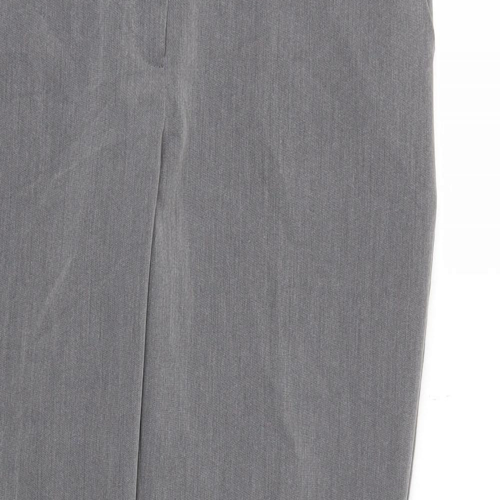 Womens UK Size 10 Dorothy Perkins Regular Fit  Grey Trousers