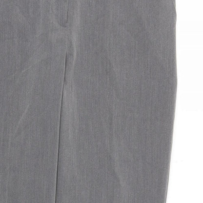 Womens UK Size 10 Dorothy Perkins Regular Fit  Grey Trousers