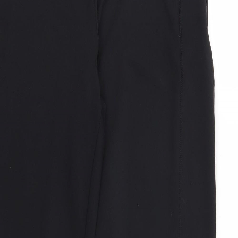 M&S Womens Black   Trousers  Size 18 L31 in