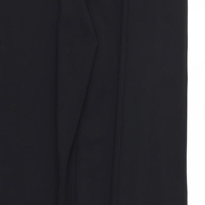 M&S Womens Black   Trousers  Size 18 L31 in