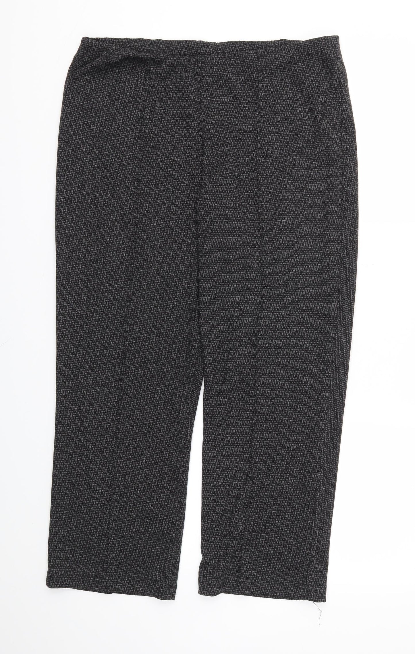 Womens UK Size 14 BM Regular Fit  Grey Trousers