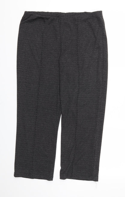 Womens UK Size 14 BM Regular Fit  Grey Trousers