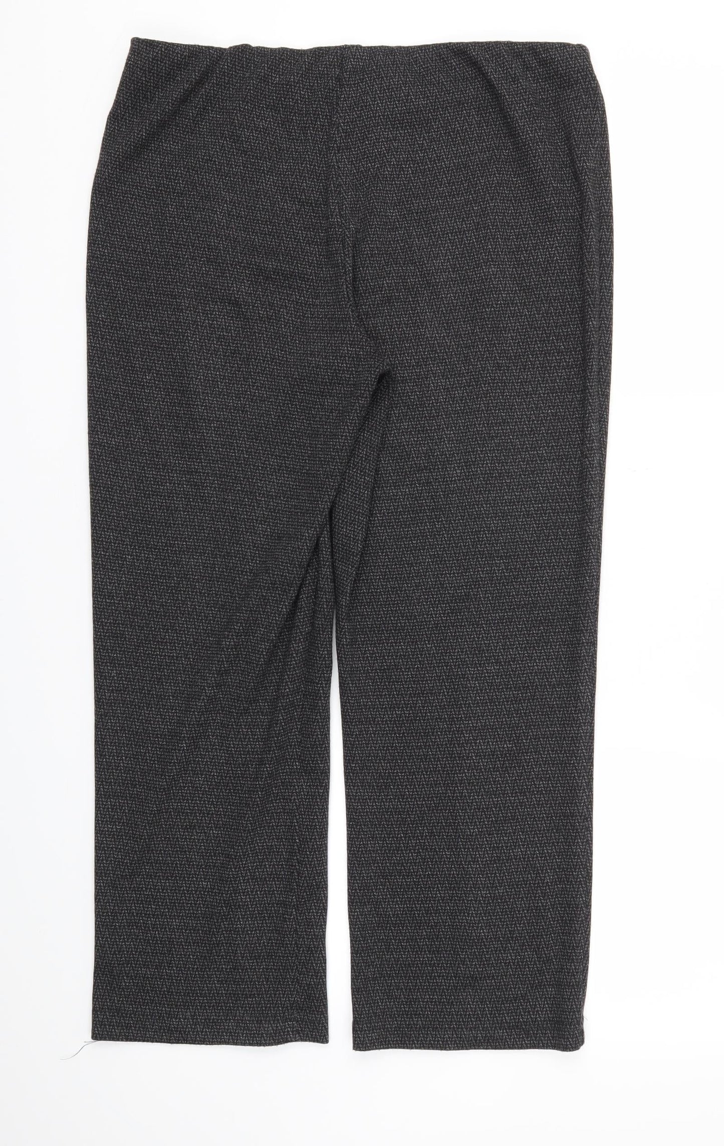 Womens UK Size 14 BM Regular Fit  Grey Trousers