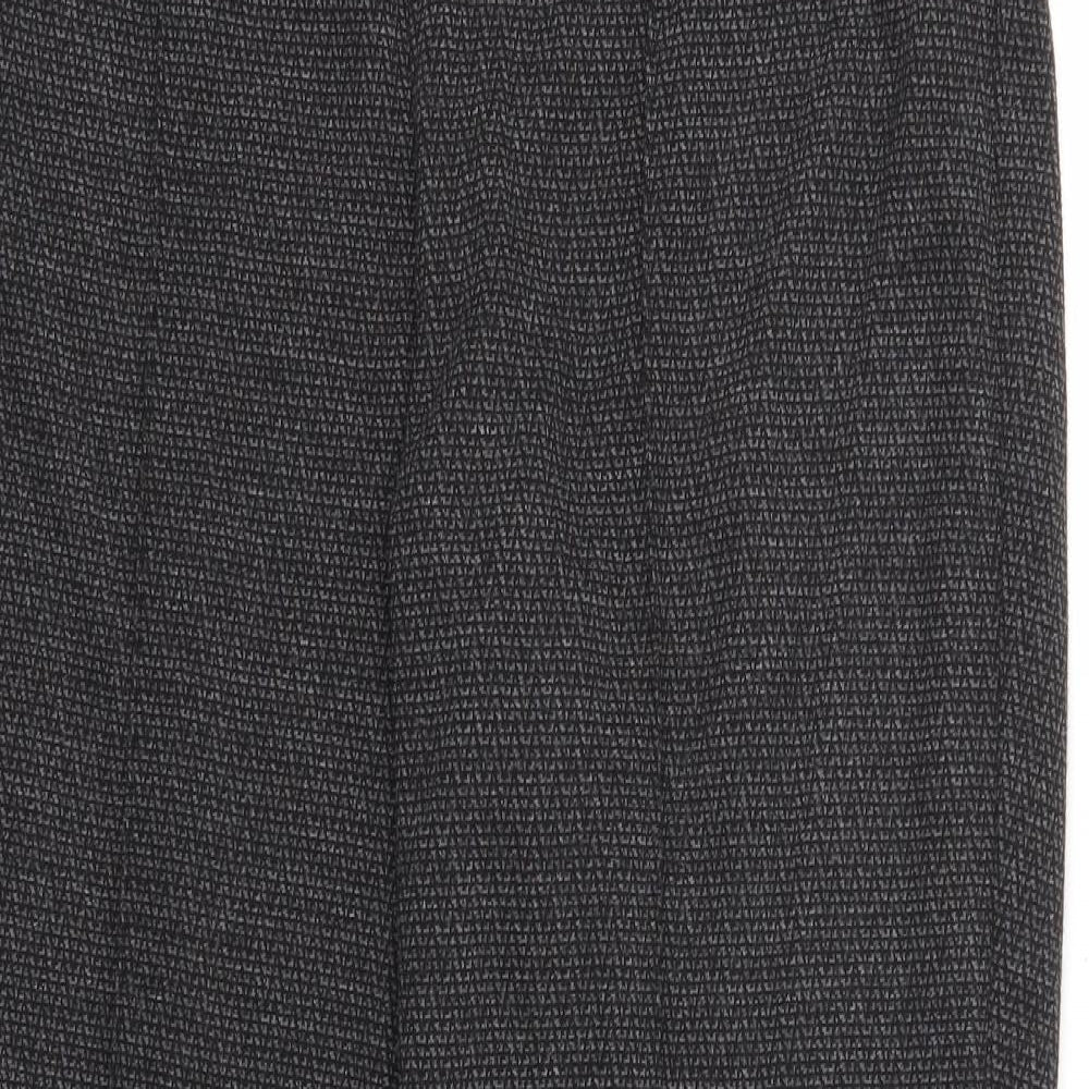 Womens UK Size 14 BM Regular Fit  Grey Trousers