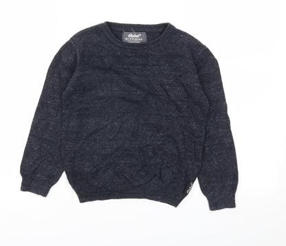 Primark Boys Blue   Pullover Sweatshirt Size 6-7 Years