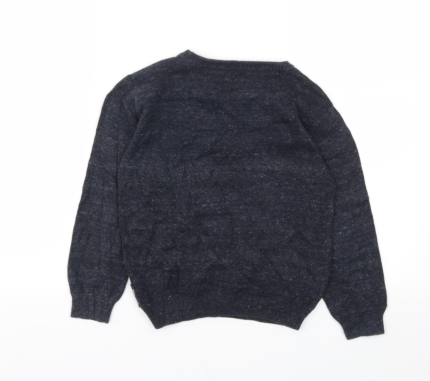 Primark Boys Blue   Pullover Sweatshirt Size 6-7 Years