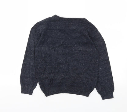 Primark Boys Blue   Pullover Sweatshirt Size 6-7 Years