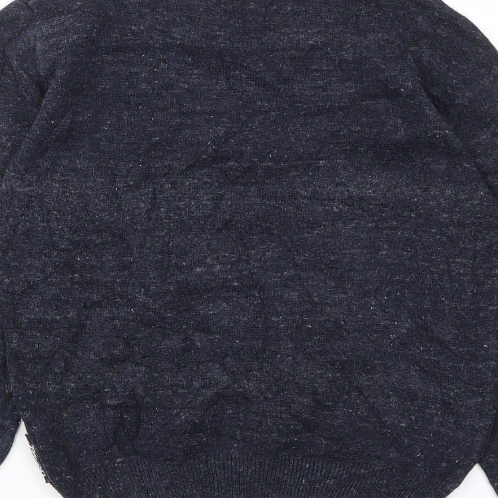 Primark Boys Blue   Pullover Sweatshirt Size 6-7 Years
