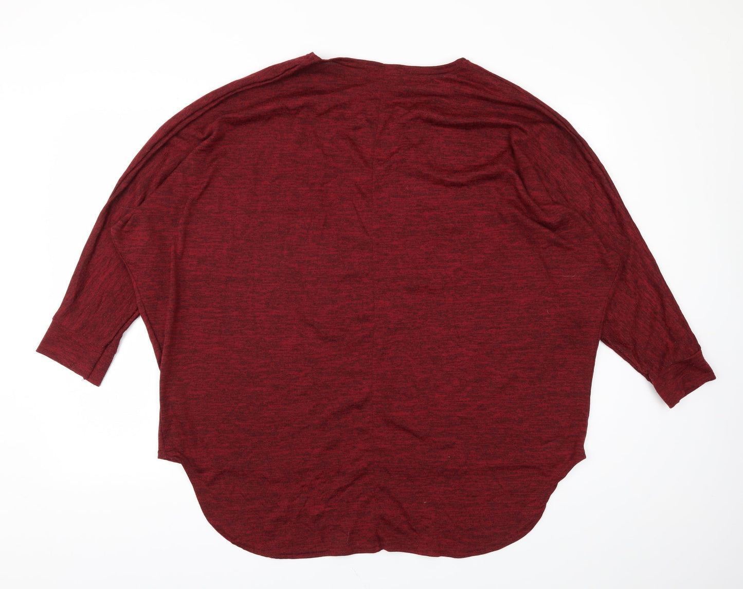 FEELING  Womens Red   Pullover Jumper Size L