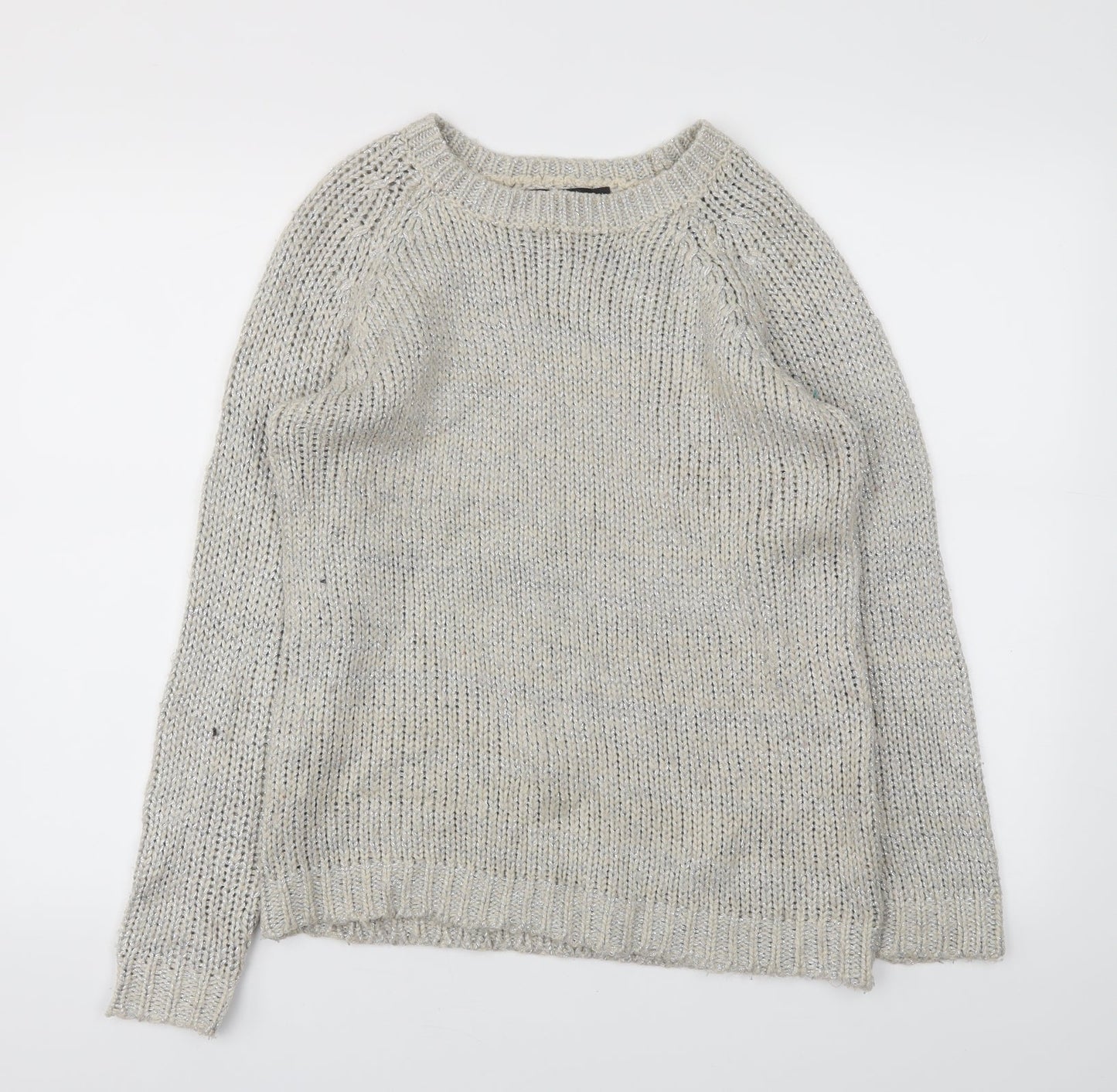 GLASSONS  Womens Grey   Pullover Jumper Size L
