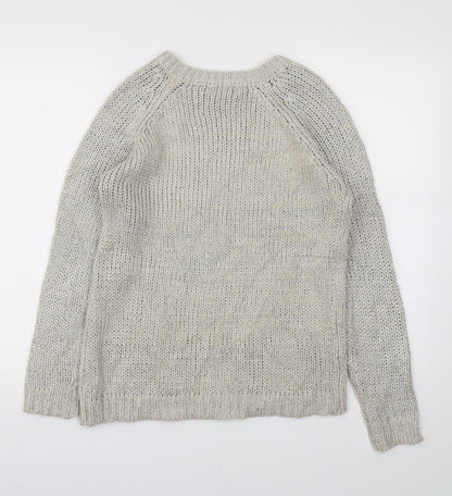 GLASSONS  Womens Grey   Pullover Jumper Size L