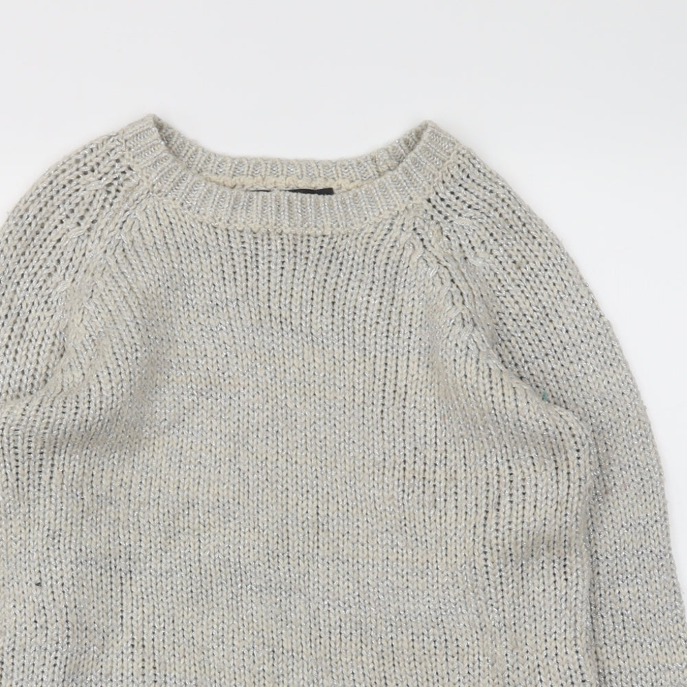GLASSONS  Womens Grey   Pullover Jumper Size L