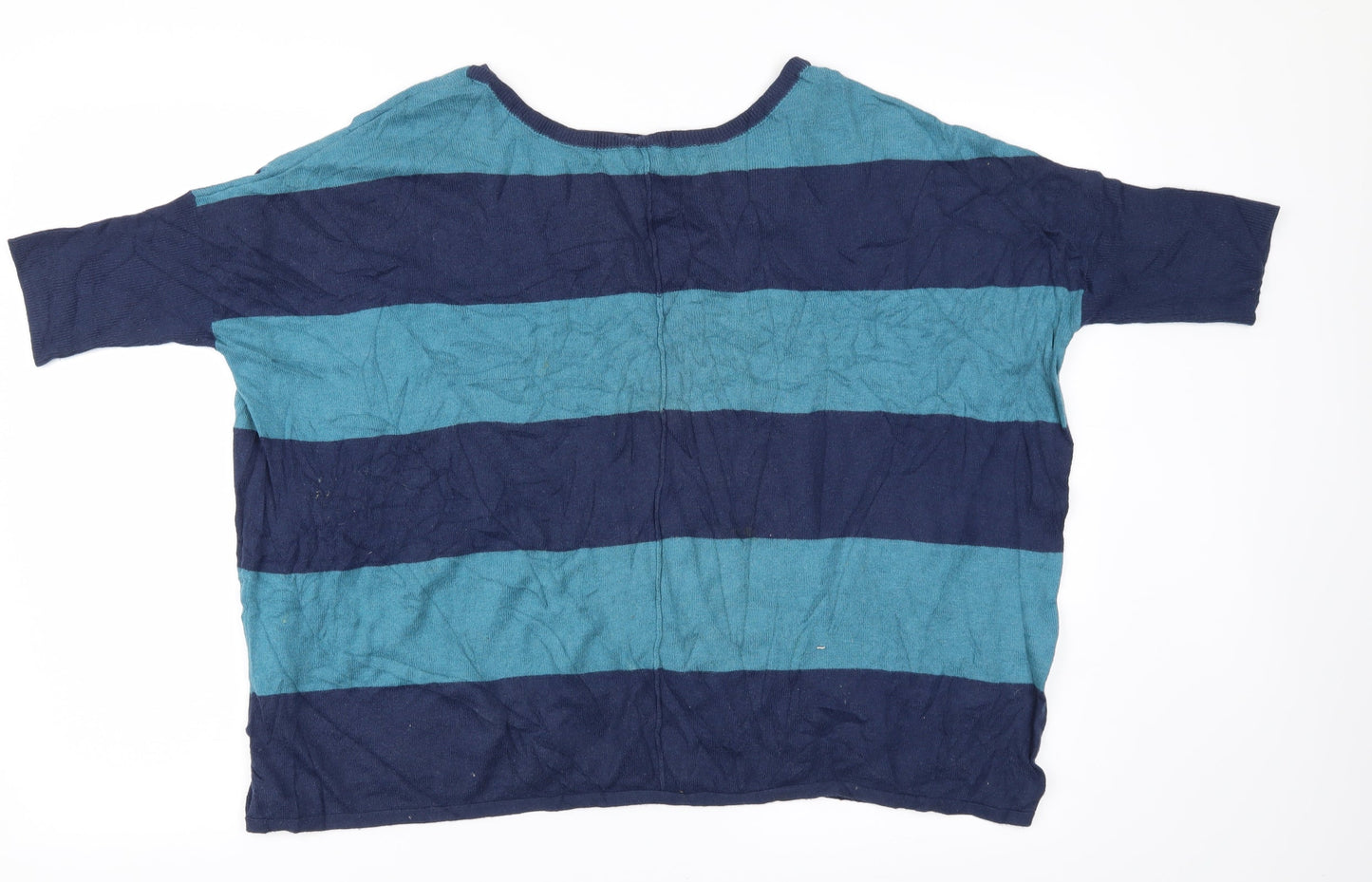 Womens UK Size 10 Dorothy Perkins Blue Basic T-Shirt