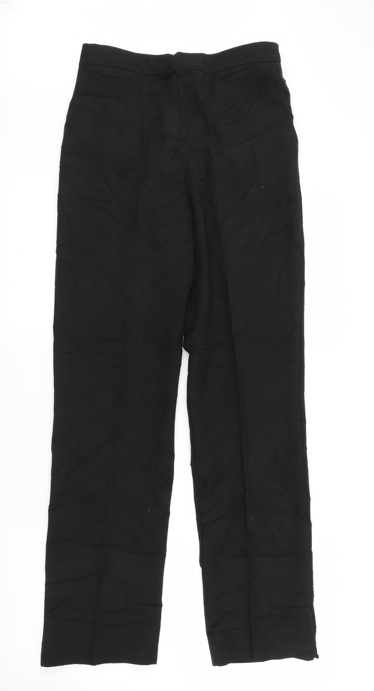Al Paradise Womens Black   Pedal Pusher Trousers Size 12 L27 in