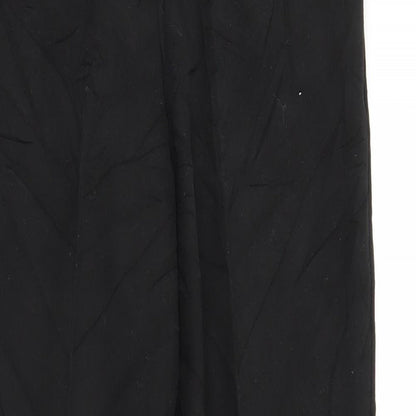 Al Paradise Womens Black   Pedal Pusher Trousers Size 12 L27 in