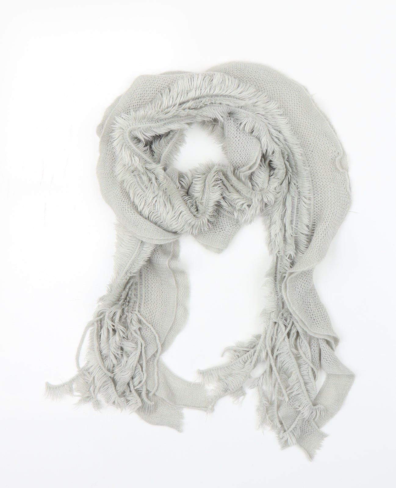 Preworn Girls Grey   Scarf Scarves & Wraps One Size
