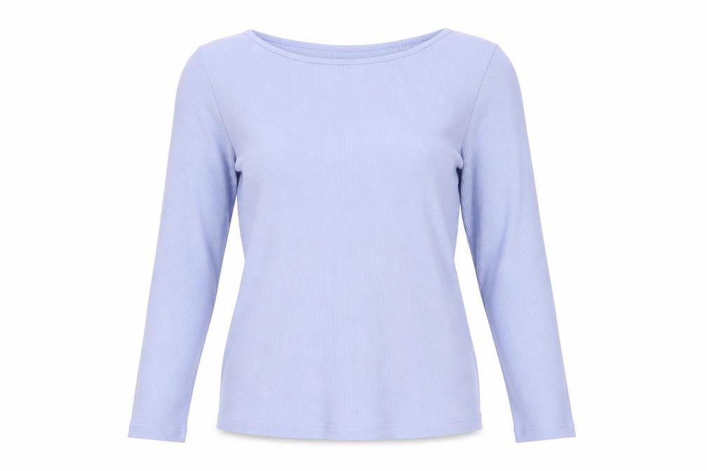 Womens UK Size 14 M&S Blue Basic Blouse
