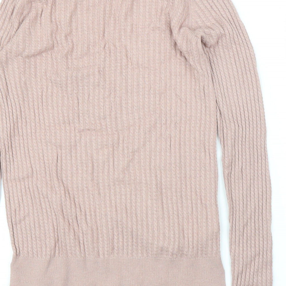 H&M Womens Pink   Pullover Jumper Size S
