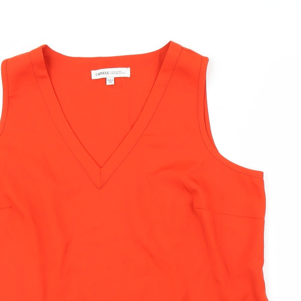 Capsule Womens Red   Basic Blouse Size 18