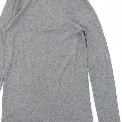 Womens UK Size S Gap Grey Basic T-Shirt