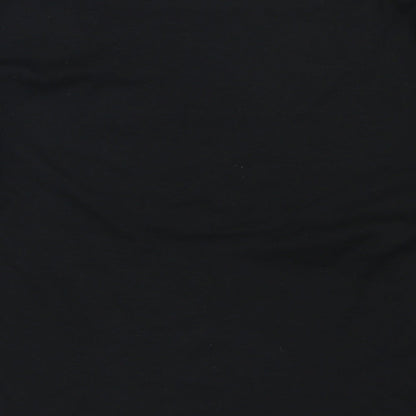 Jan Eva Womens Black   Basic T-Shirt Size 12