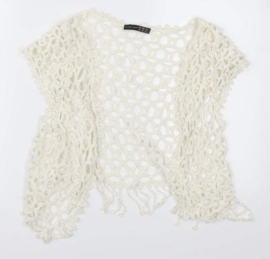 Atmosphere Womens White   Cardigan Jumper Size M