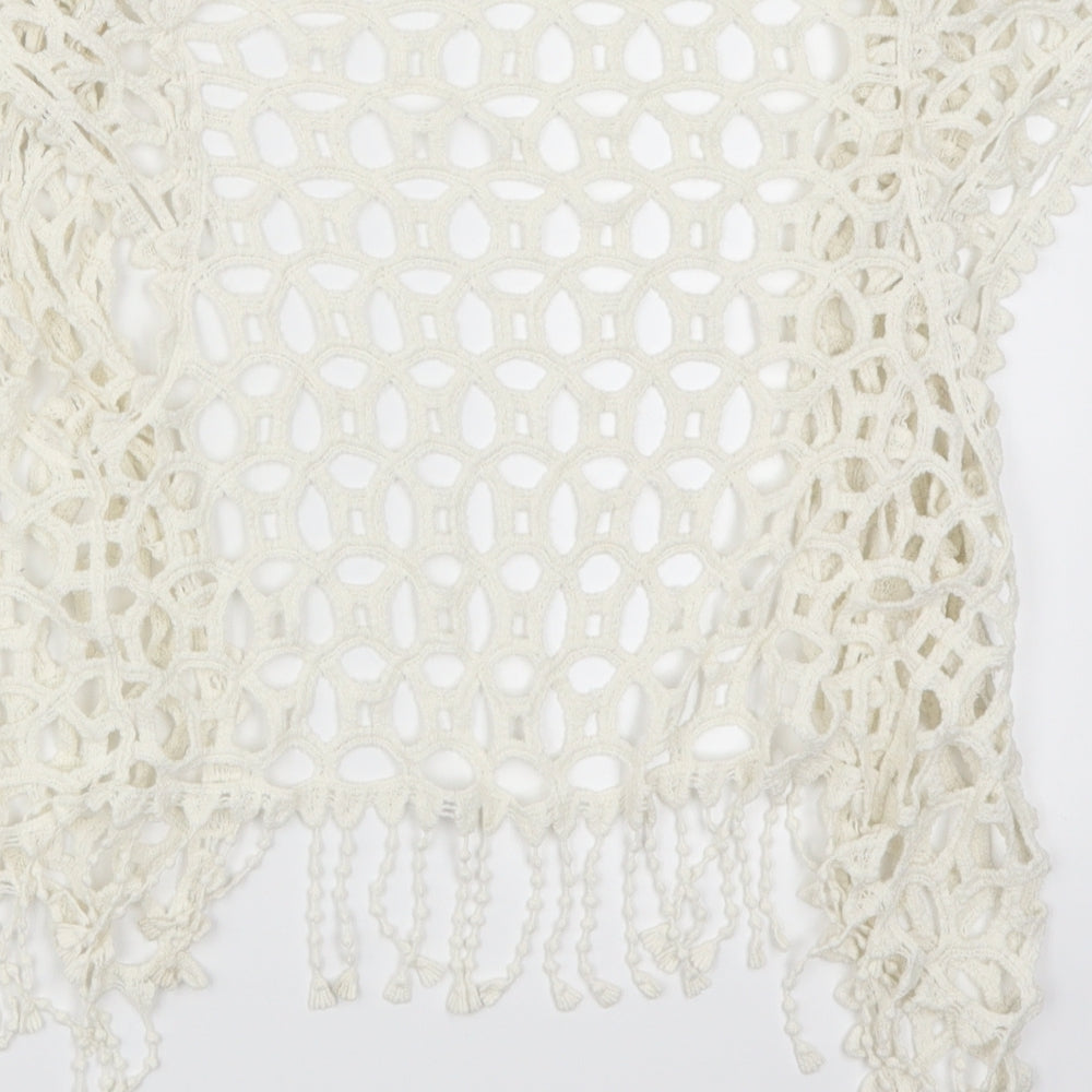Atmosphere Womens White   Cardigan Jumper Size M