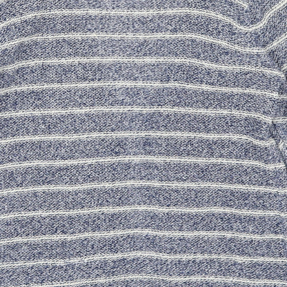 Atmosphere Womens Blue Striped  Cardigan Jumper Size 6