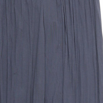 New Look Womens Blue   Cropped Trousers Size 12 L21 in