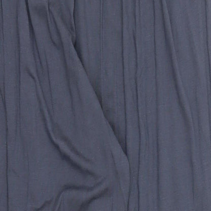 New Look Womens Blue   Cropped Trousers Size 12 L21 in