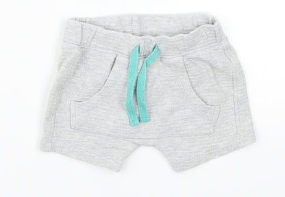 Mini Club Boys Grey   Cropped Trousers Size 3-6 Months