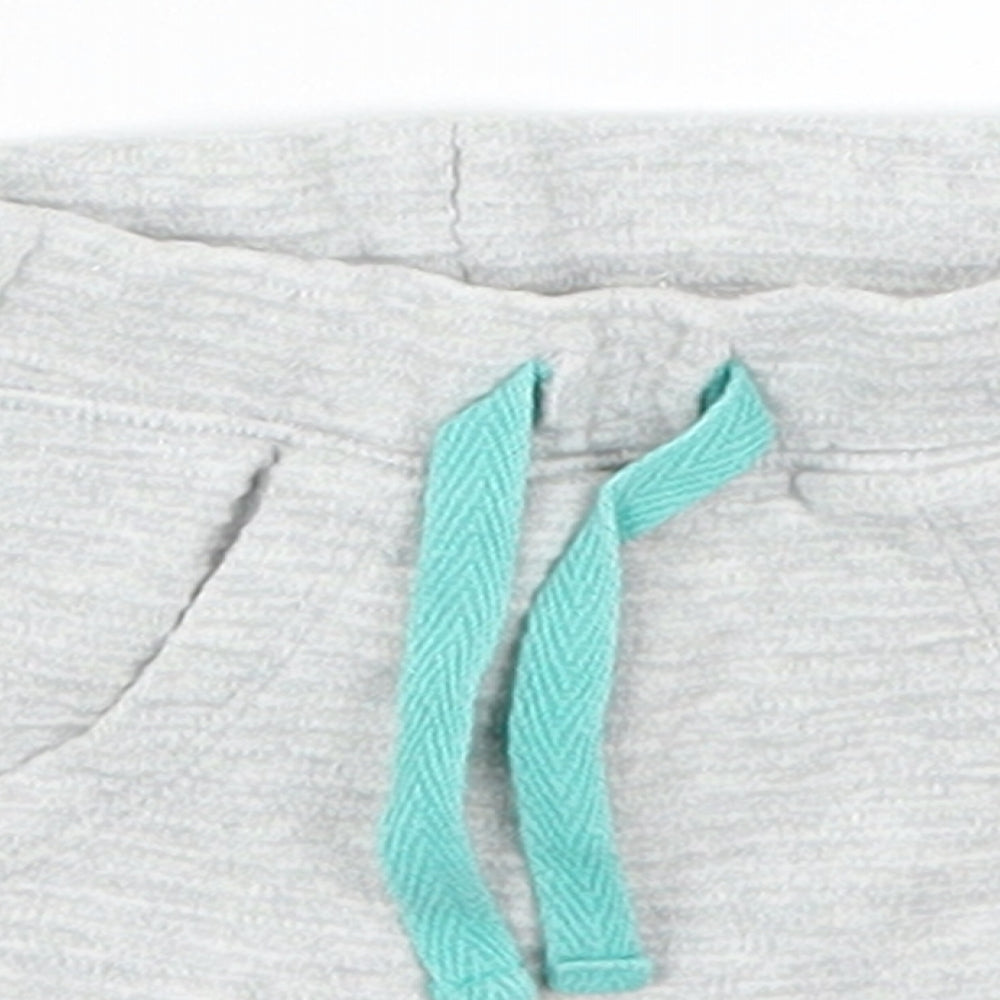 Mini Club Boys Grey   Cropped Trousers Size 3-6 Months