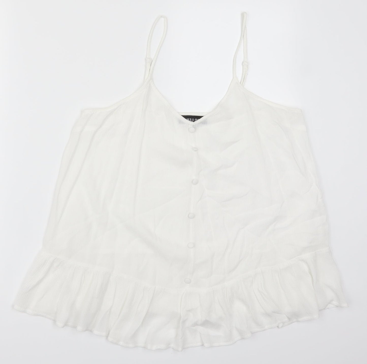 Cameo Rose Womens White   Basic Tank Size 10